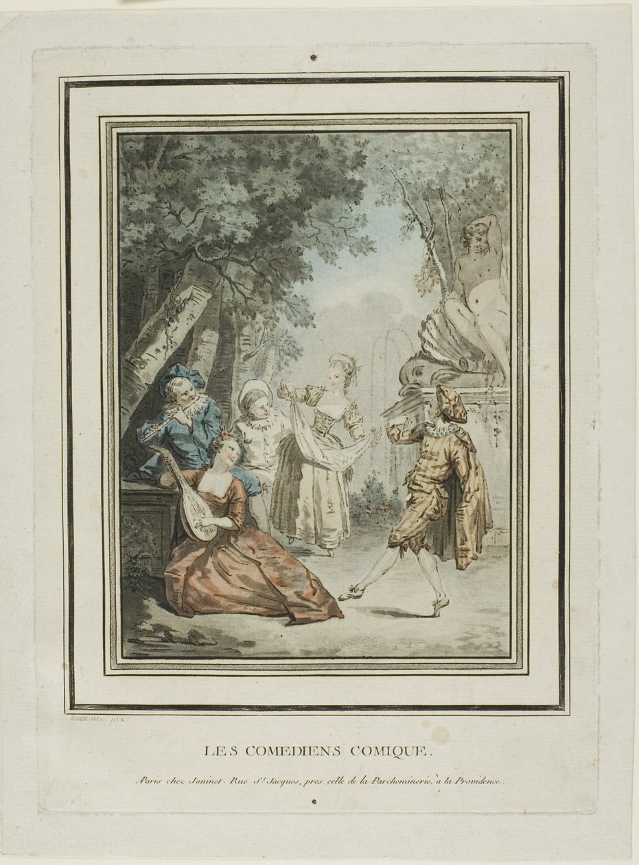 A komikusok alkotó: Jean Francois Janinet