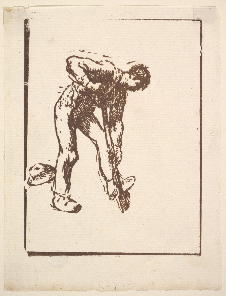 Digger, 1863. alkotó: Jean Francois Millet