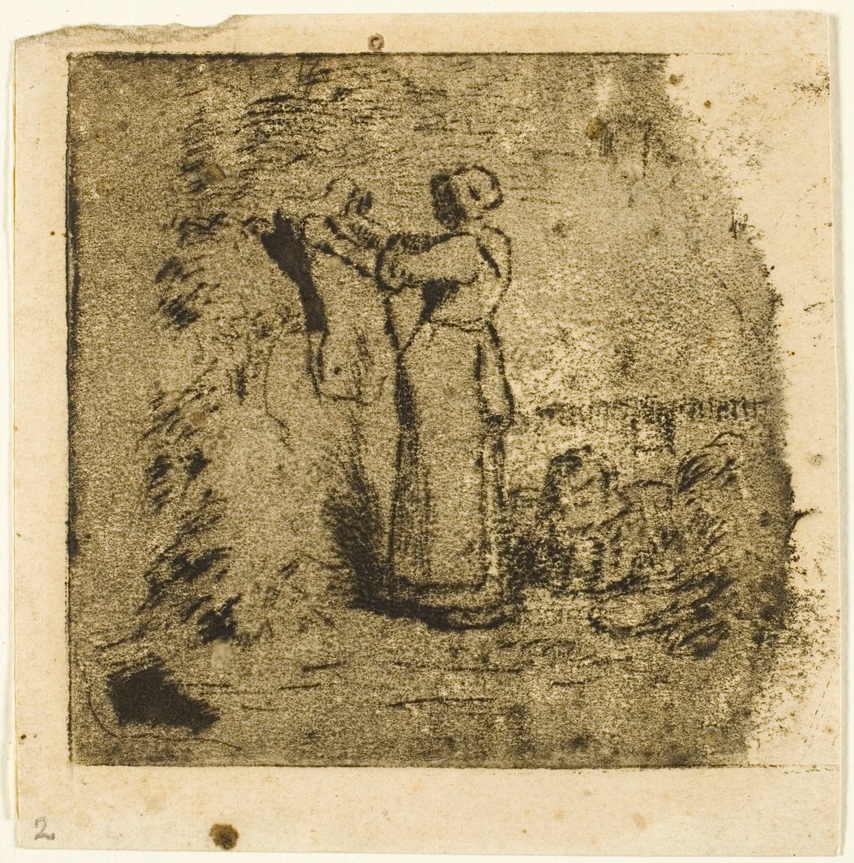 Paraszti pihenő alkotó: Jean Francois Millet