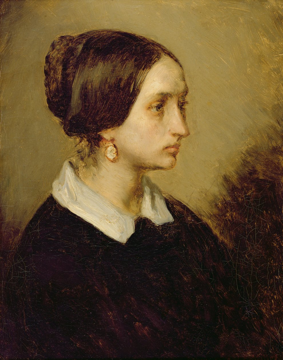 Madame Ono portréja, 1844 alkotó: Jean Francois Millet