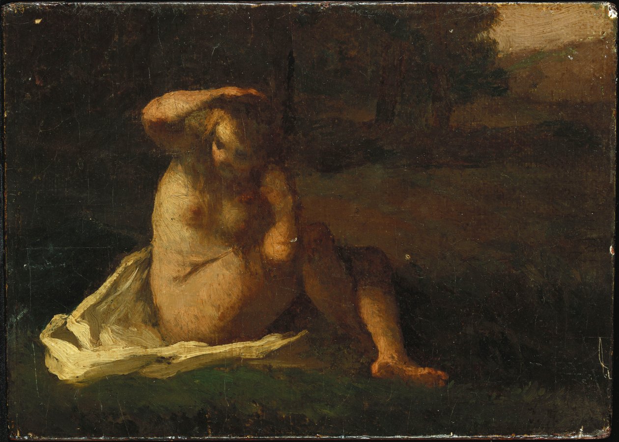 A fürdőző alkotó: Jean Francois Millet