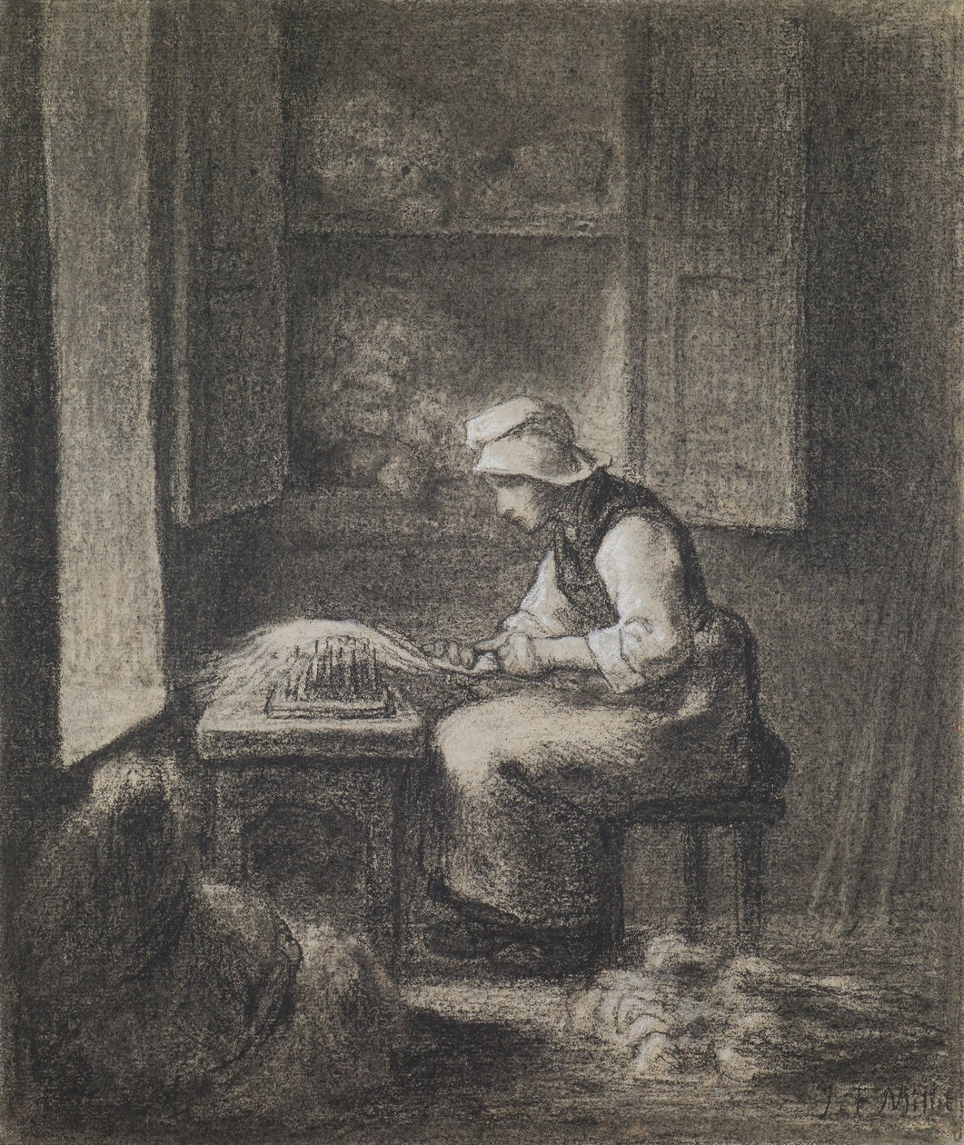A Kártya alkotó: Jean Francois Millet