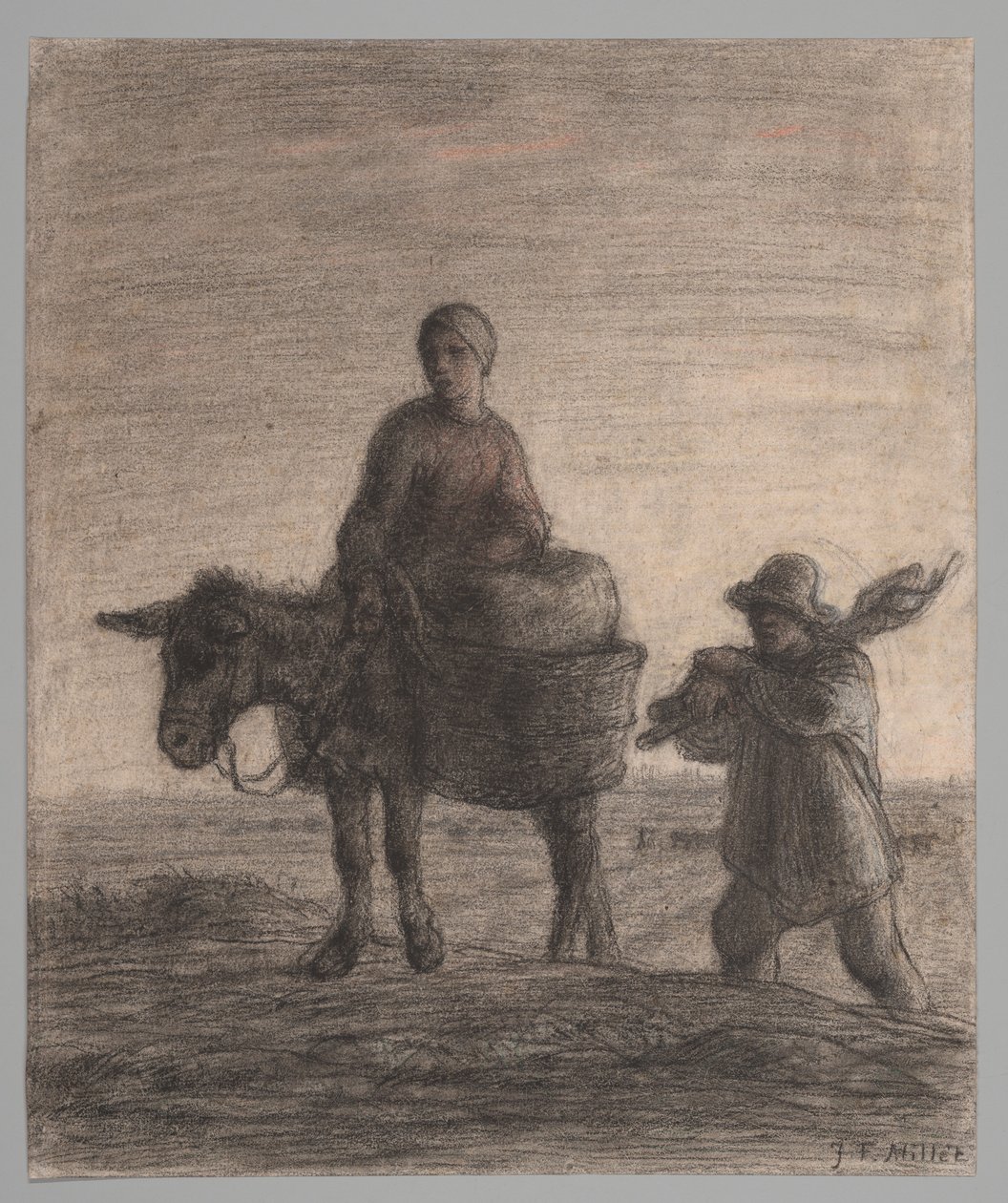 Az indulás munkába alkotó: Jean Francois Millet