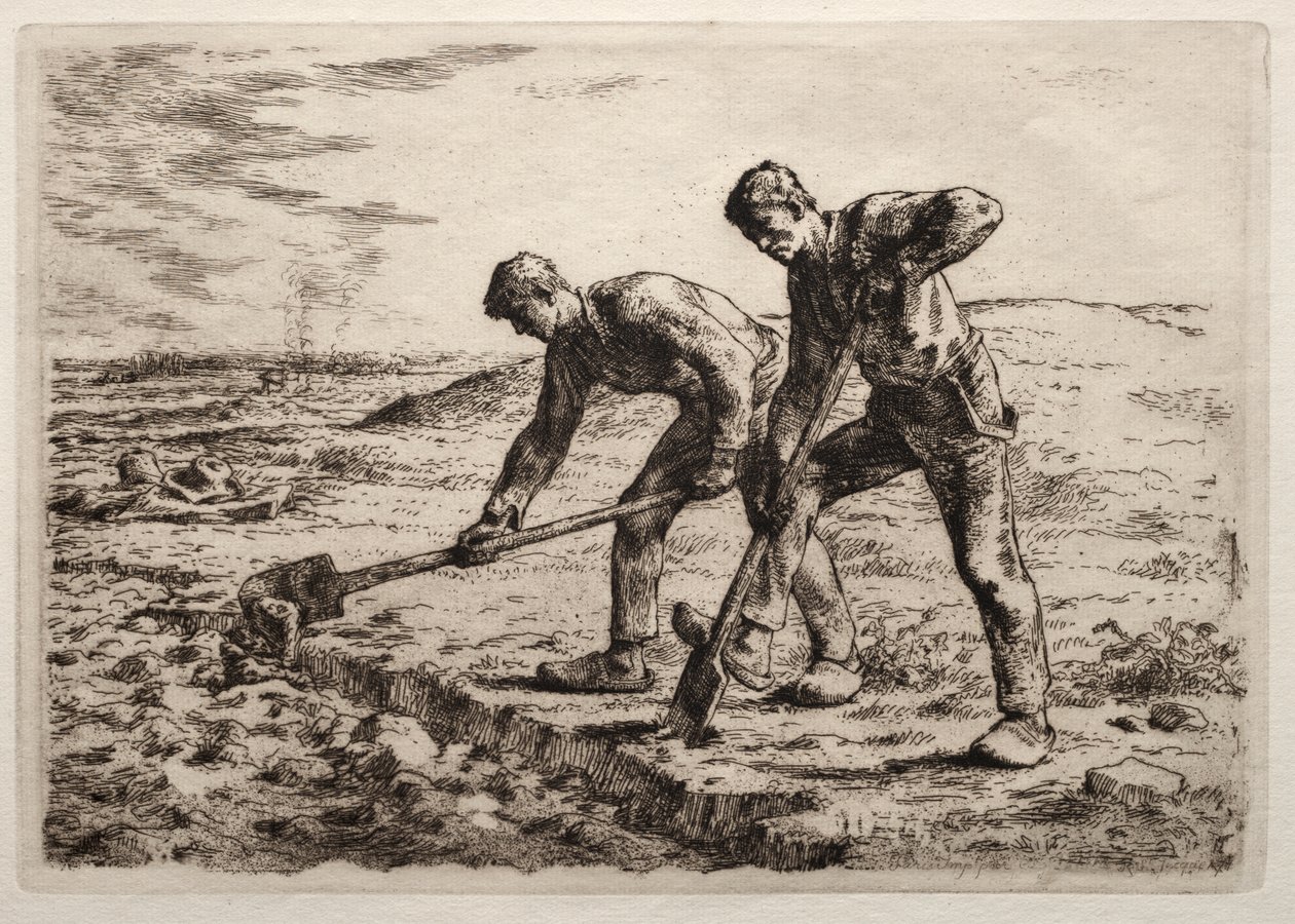 A Diggerek alkotó: Jean Francois Millet