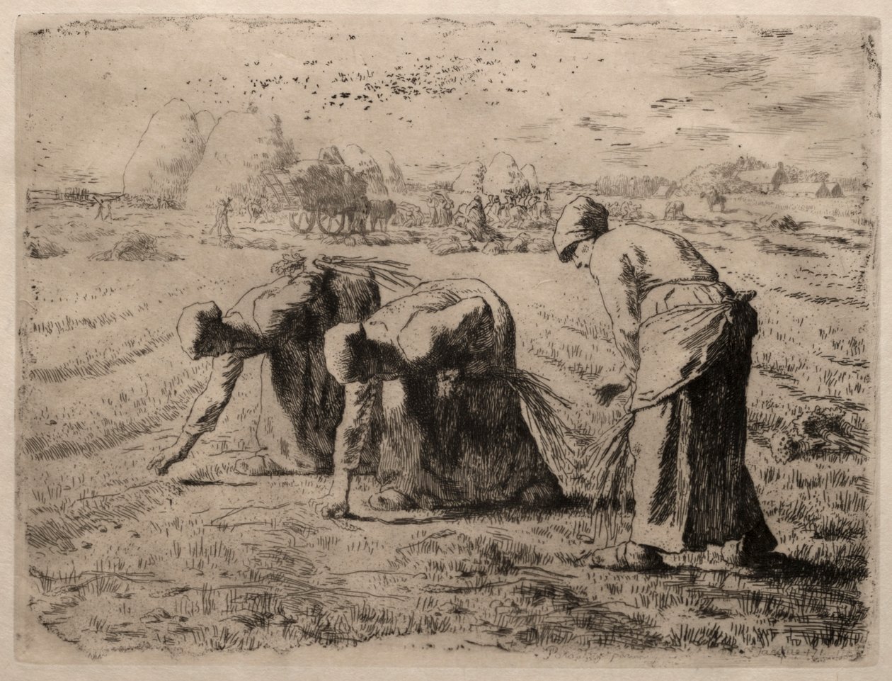 A Gleaners. alkotó: Jean Francois Millet