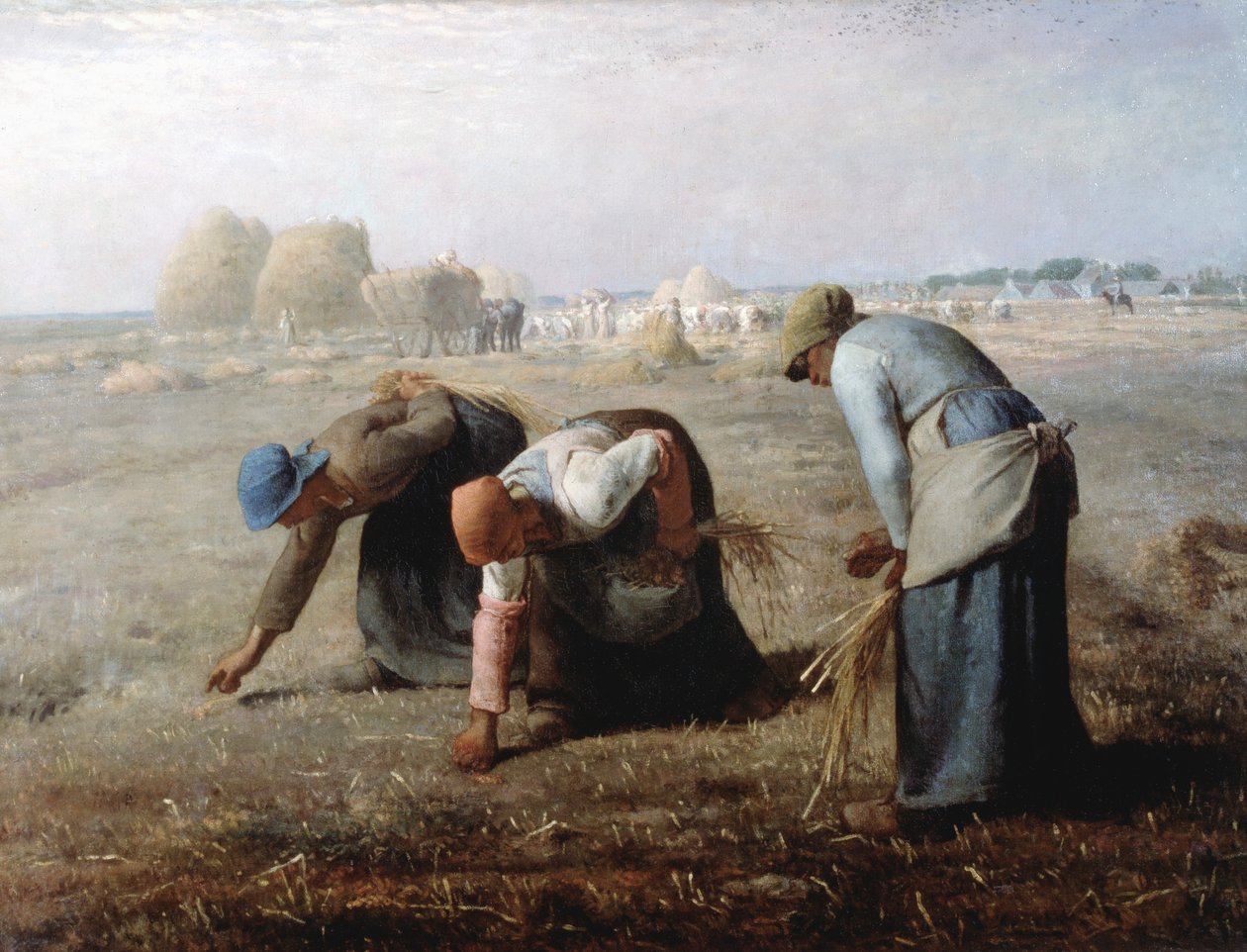 Gleaners, 1857 alkotó: Jean Francois Millet