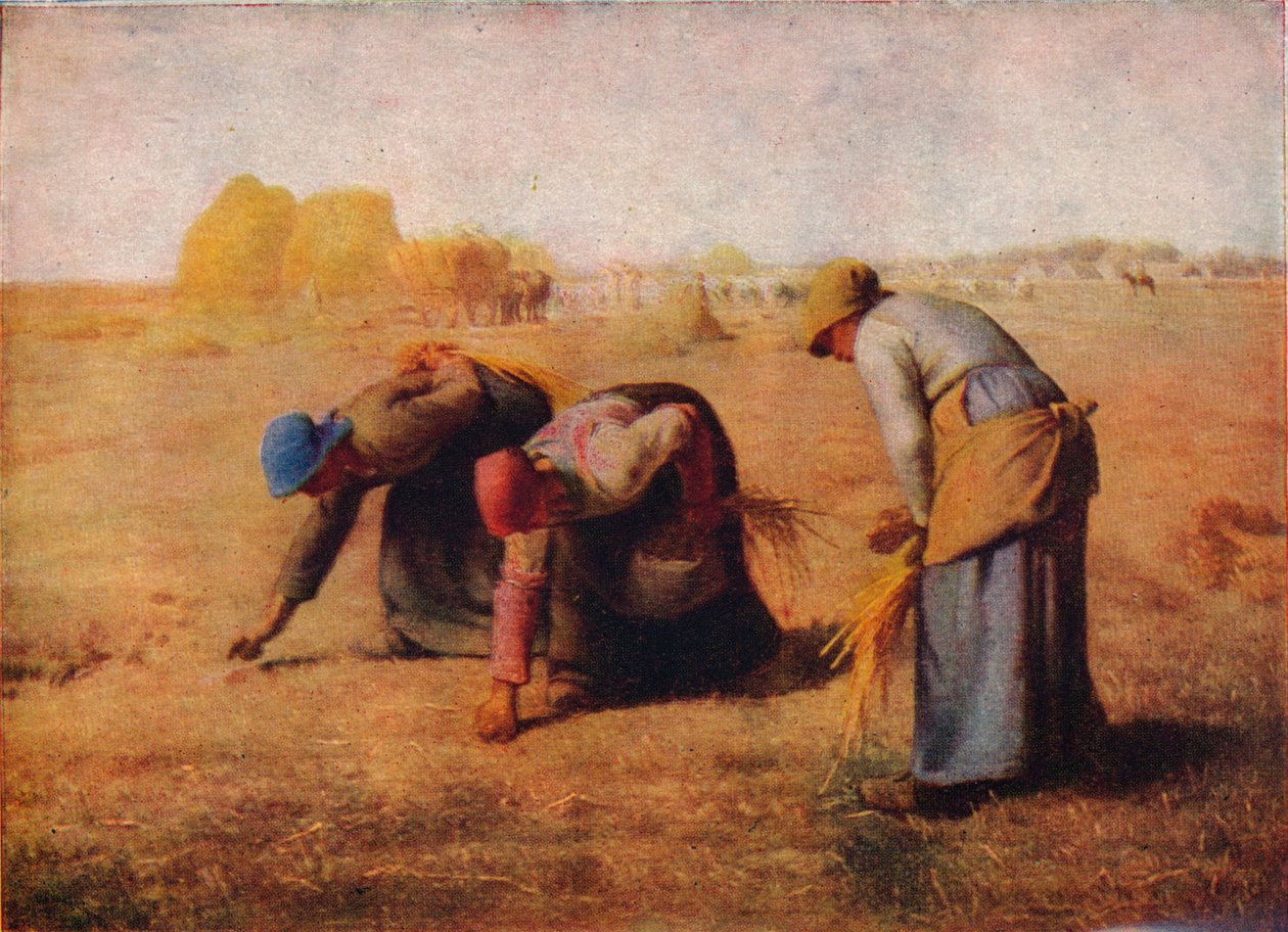 Gleaners, 1857, 1911 alkotó: Jean Francois Millet