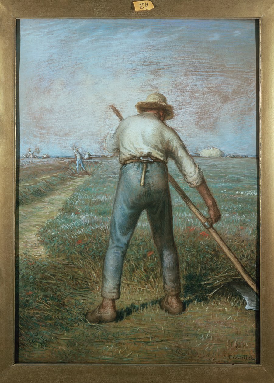 A Kaszás, 1866-68 körül alkotó: Jean Francois Millet