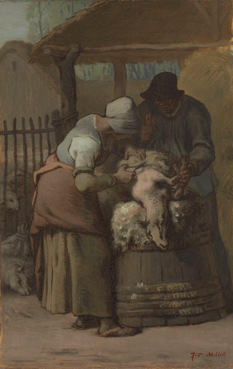 A birkanyírók alkotó: Jean Francois Millet