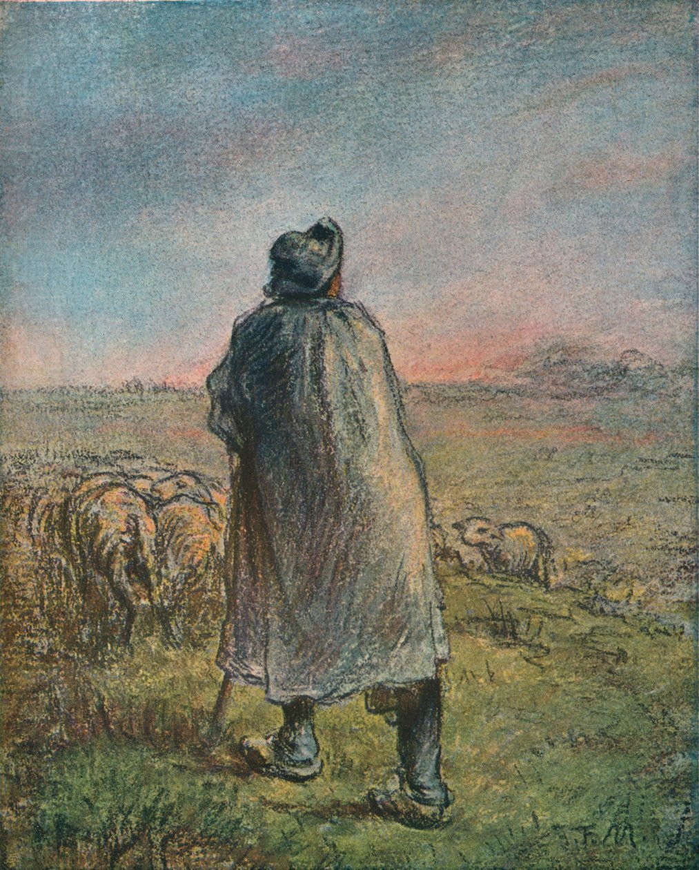 A juhász, XIX alkotó: Jean Francois Millet