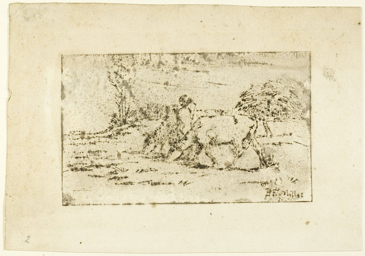 A két tehén alkotó: Jean Francois Millet