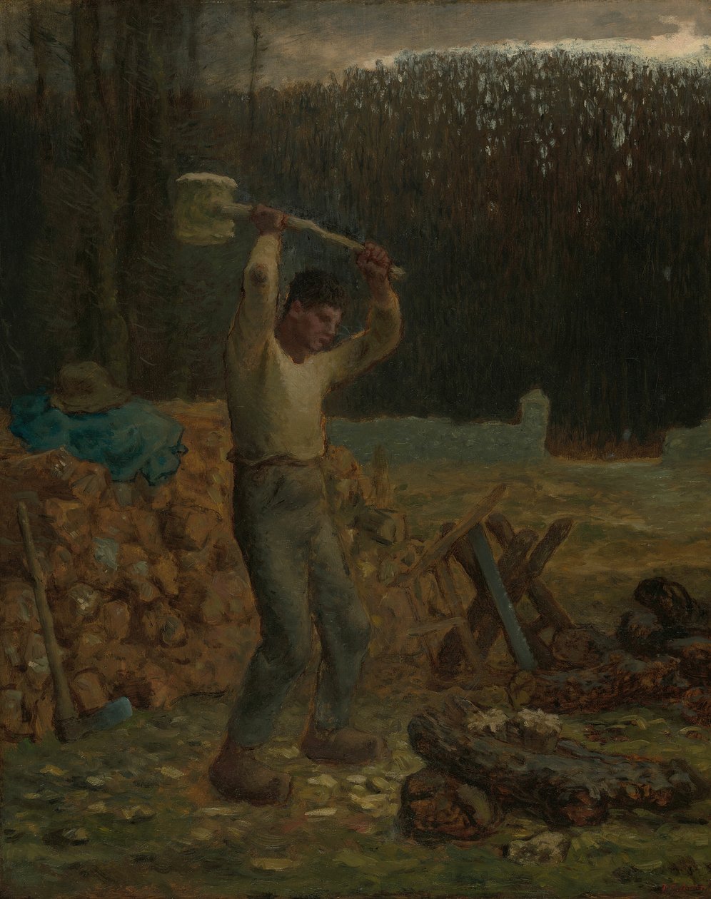 A favágó, 185866. alkotó: Jean Francois Millet
