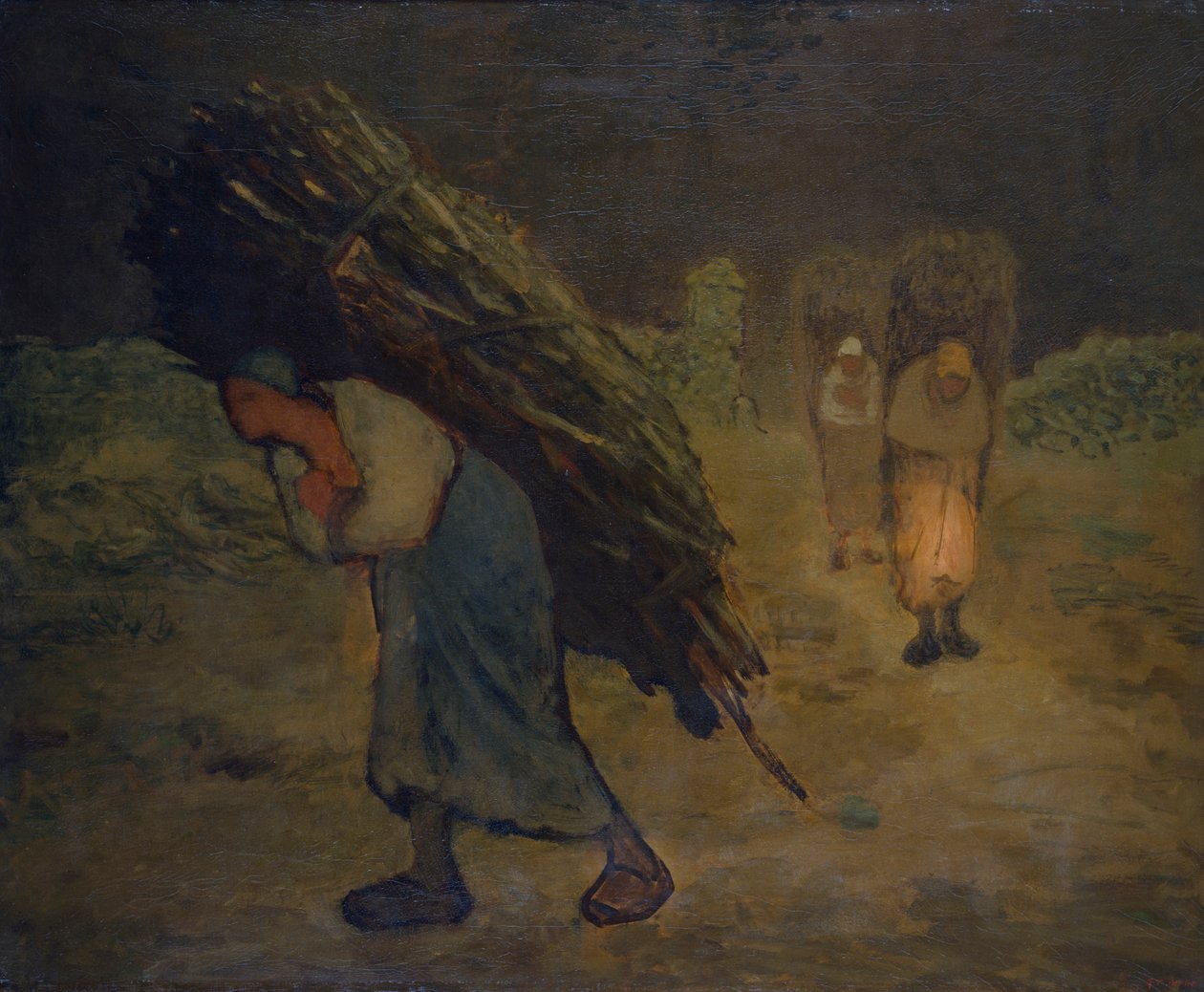 "Tél - A köcsöggyűjtők", 1868-75 alkotó: Jean Francois Millet