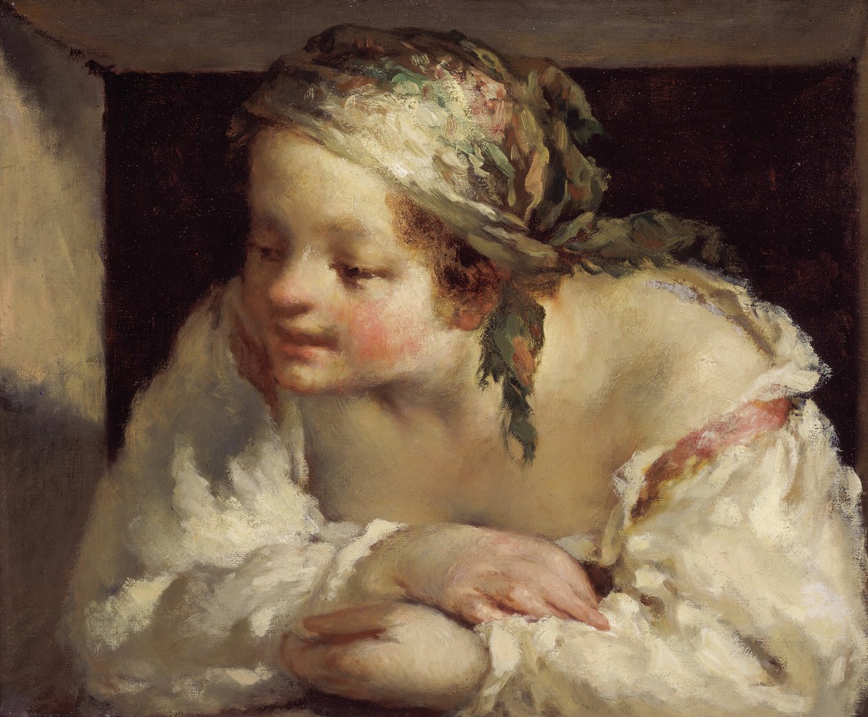 Fiatal nő, 184445. alkotó: Jean Francois Millet