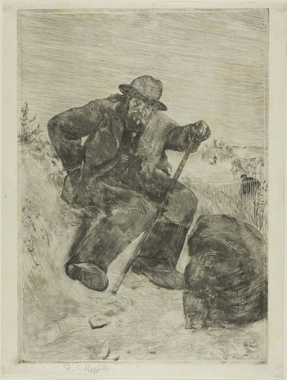 A kimerült rongyszedő alkotó: Jean Francois Rafaelli