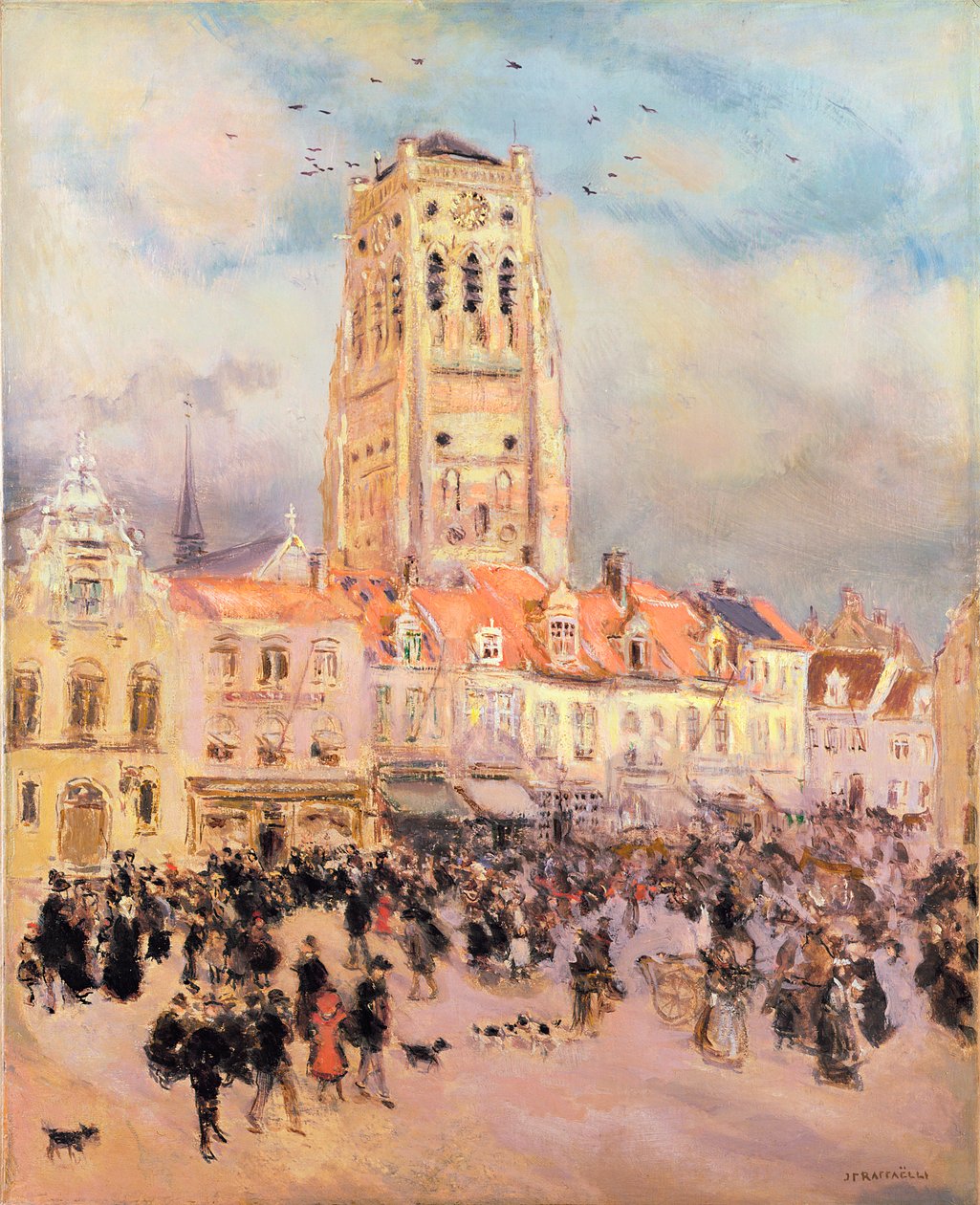 Északi város alkotó: Jean Francois Raffaelli
