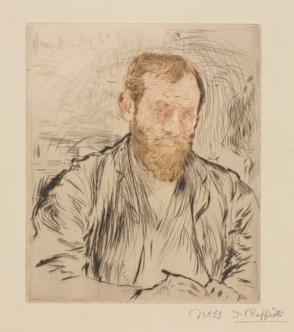 Önarckép, 1893. alkotó: Jean Francois Raffaelli