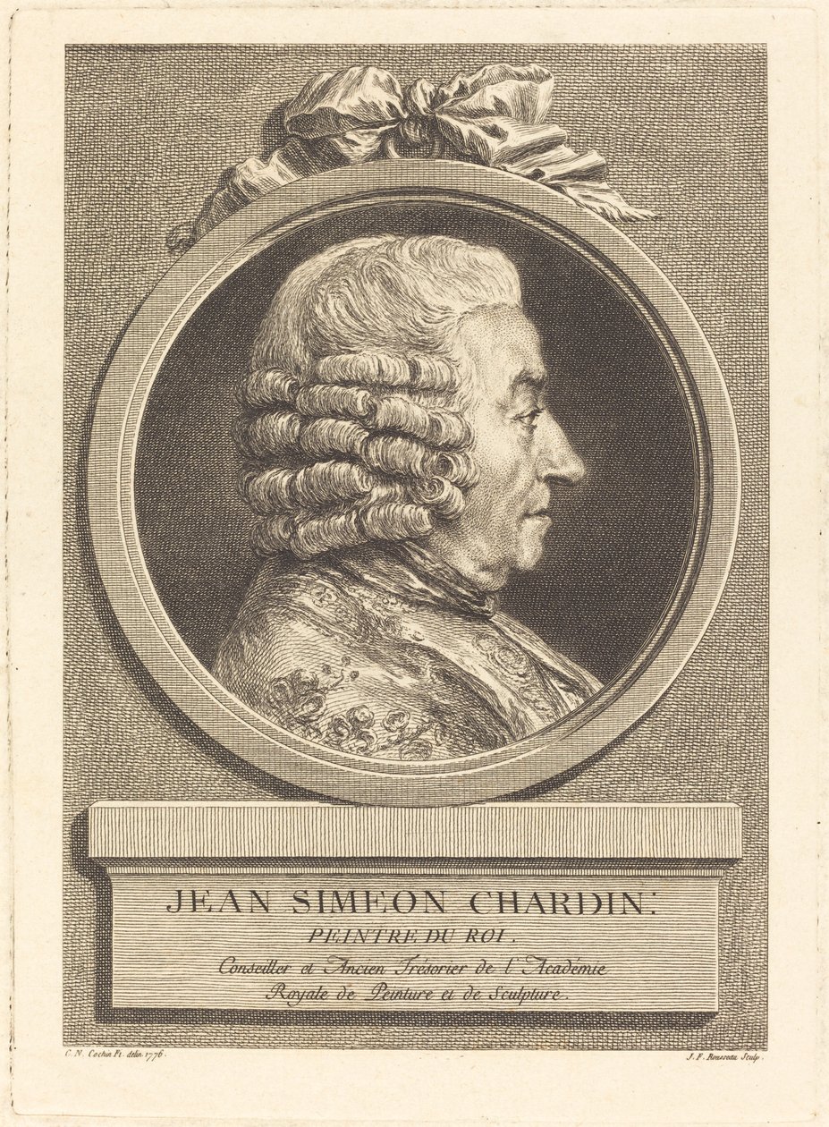 Jean Baptiste Simeon Chardin alkotó: Jean Francois Rousseau