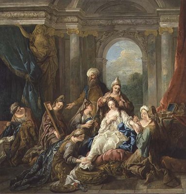 Eszter vécéje alkotó: Jean François de Troy