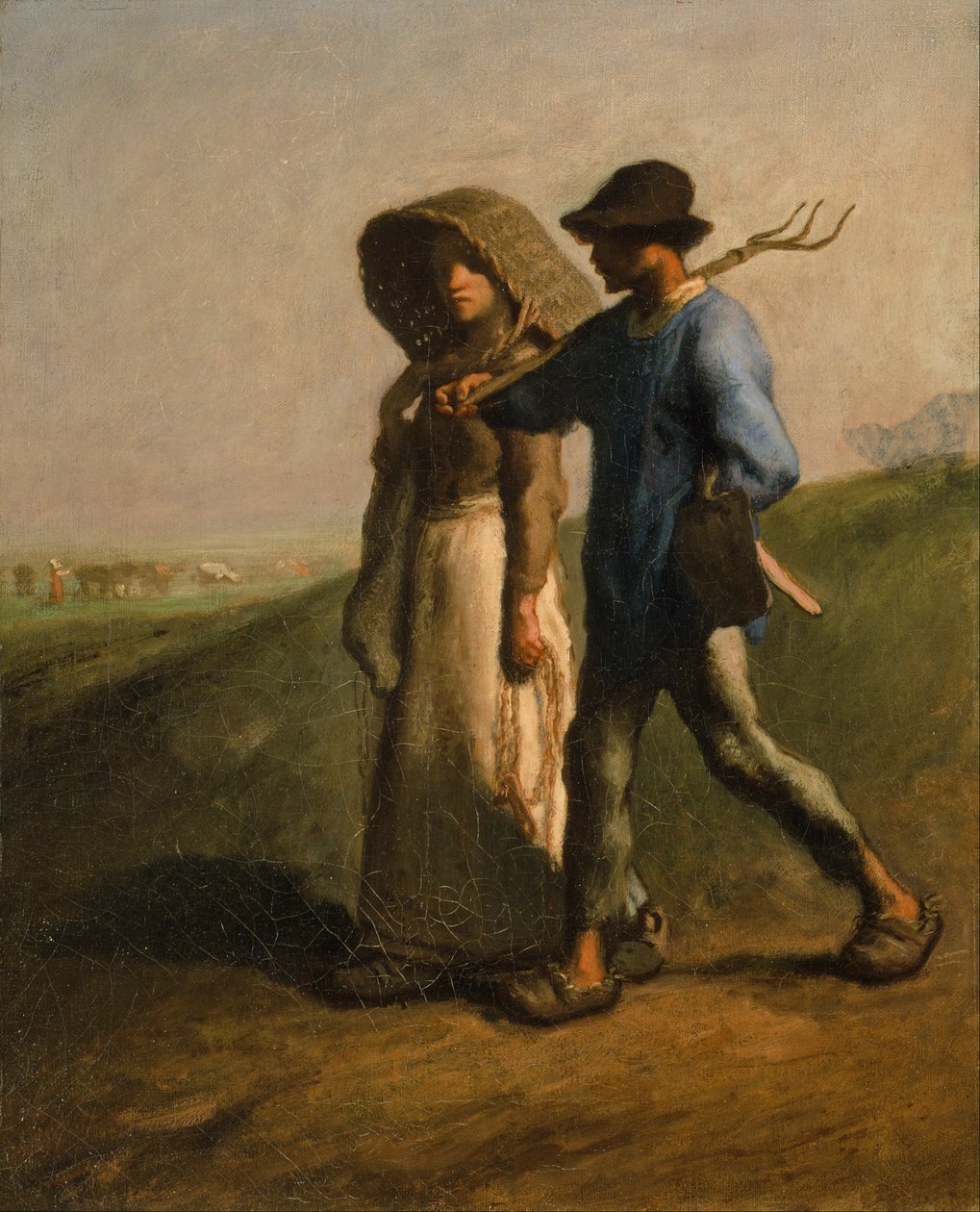 Dolgozni menni alkotó: Jean Francois Millet