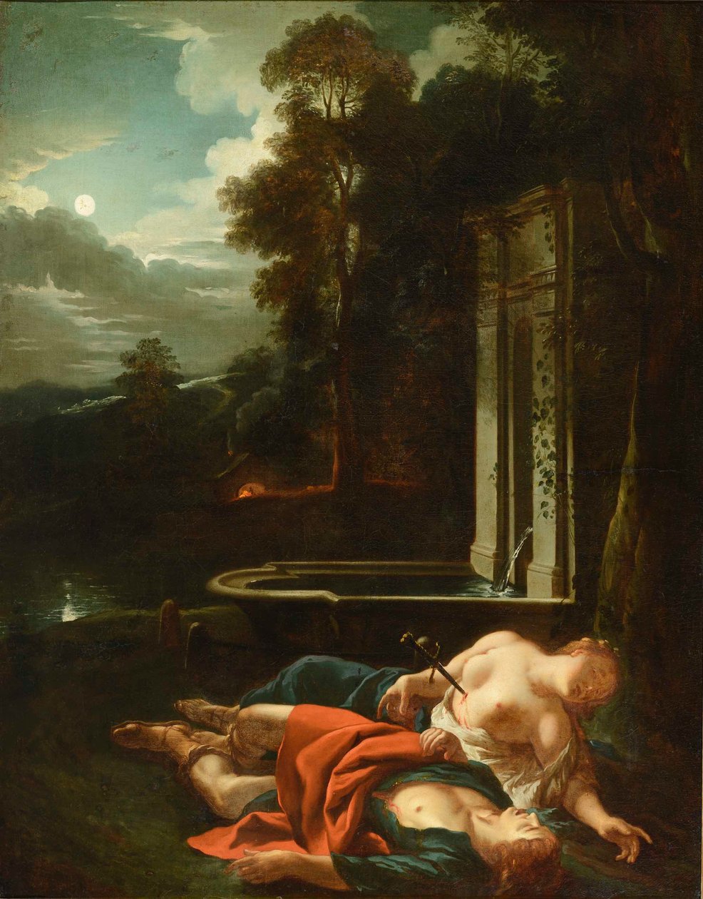 Franciául:  Pyrame et Thisbé alkotó: Jean François de Troy