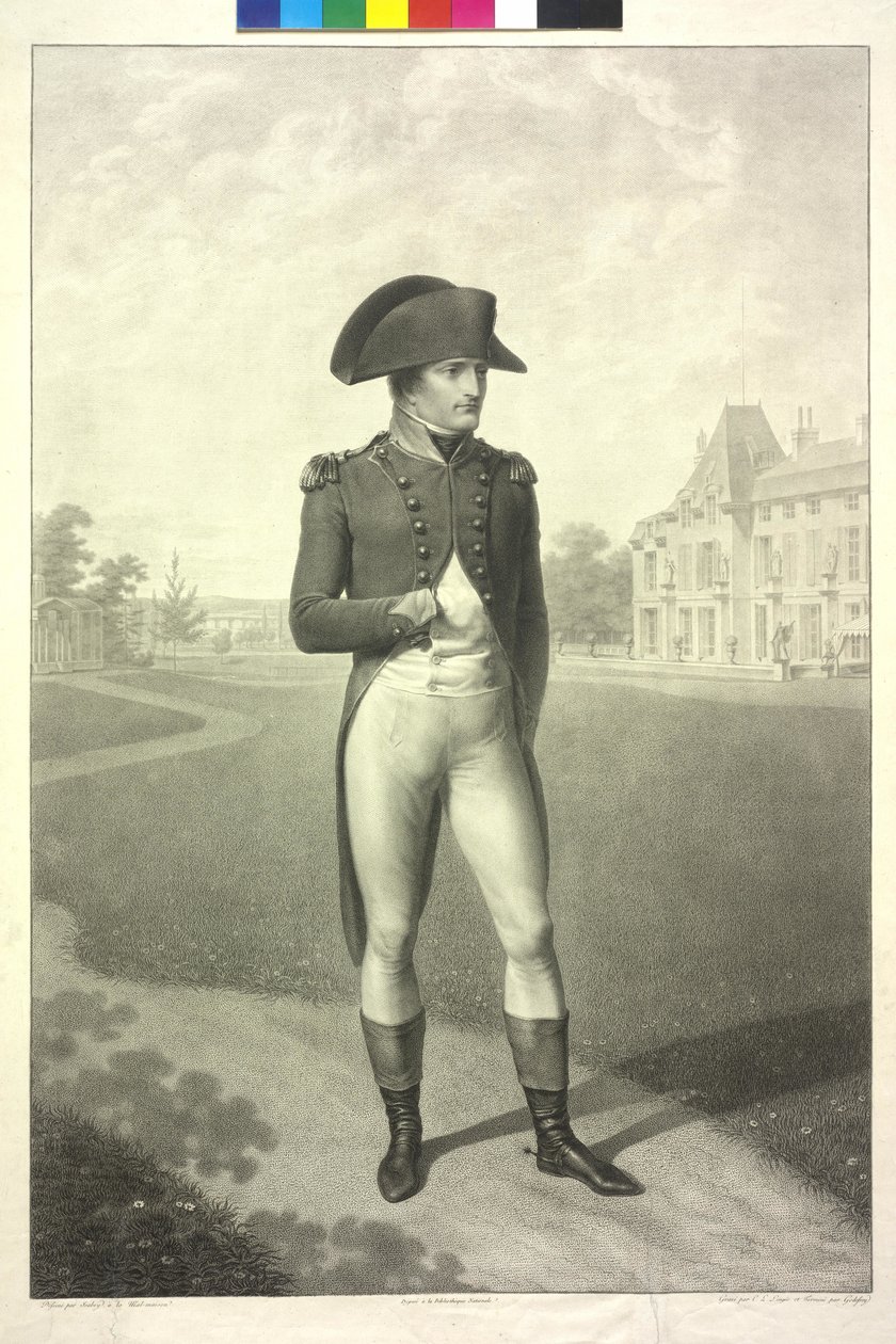 I. Bonaparte Napóleon (metszet) alkotó: Jean Godefroy