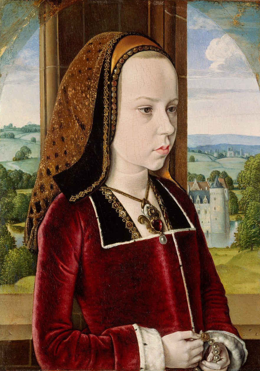 Ausztriai Margit, kb. 1490. alkotó: Jean Hey