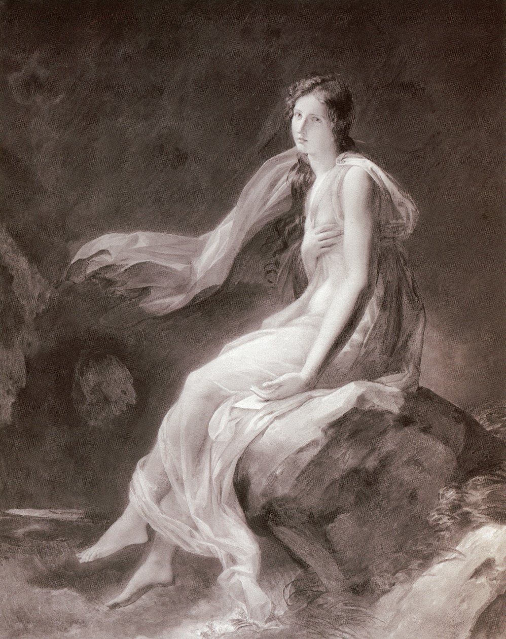 Juliette Récamier alkotó: Jean Honore Fragonard