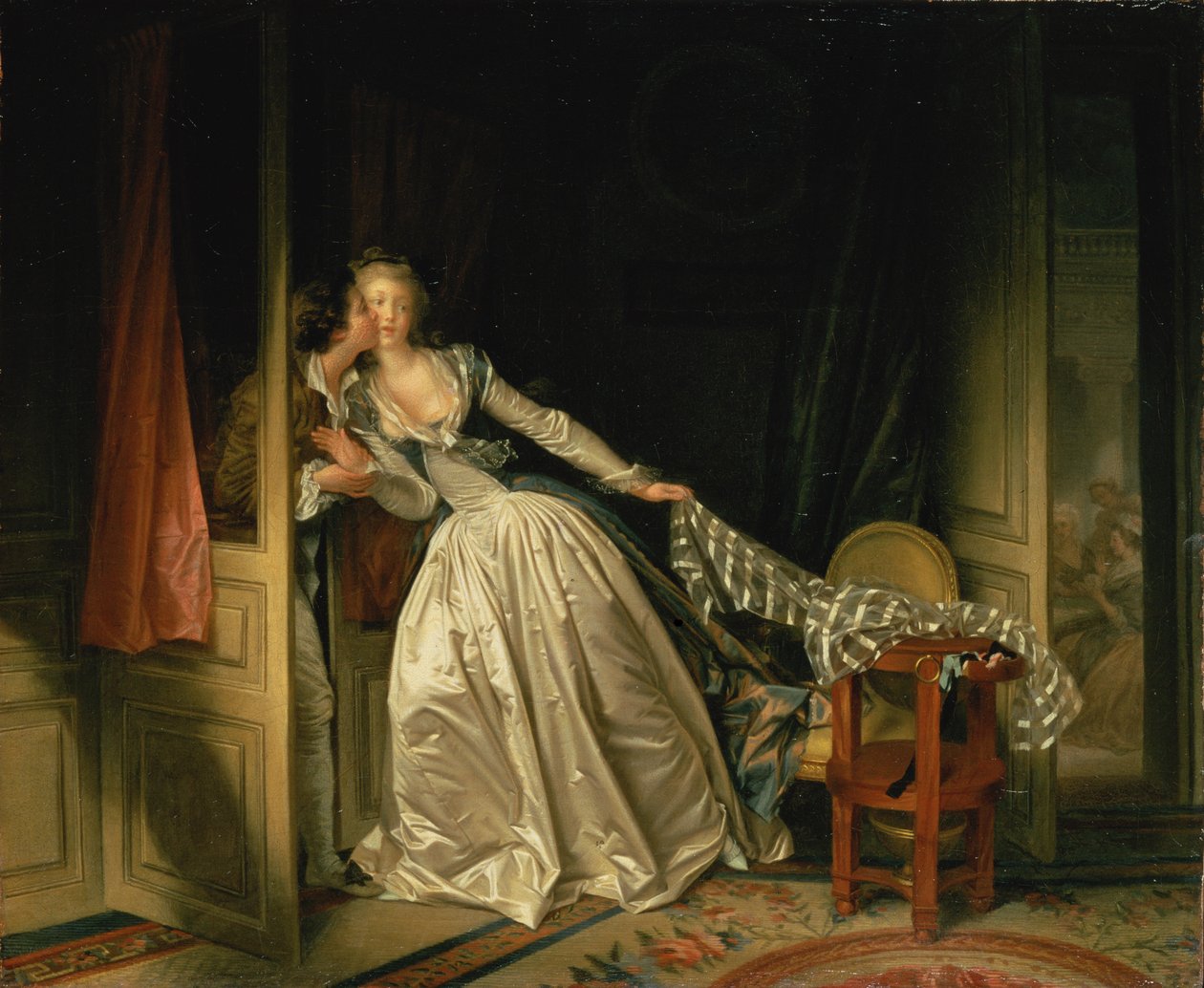 Az ellopott csók alkotó: Jean Honore Fragonard