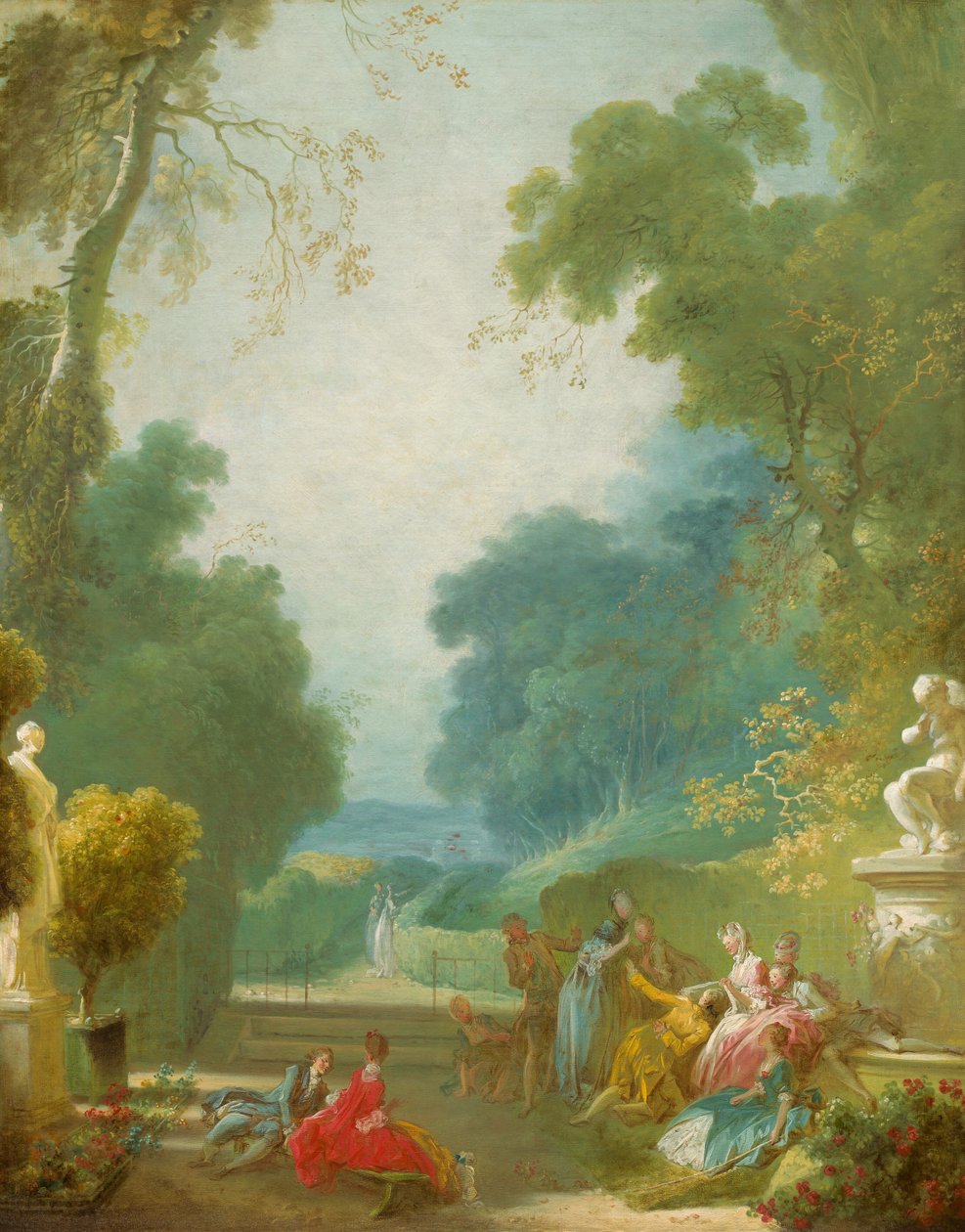 Forró kagylók játéka alkotó: Jean Honore Fragonard