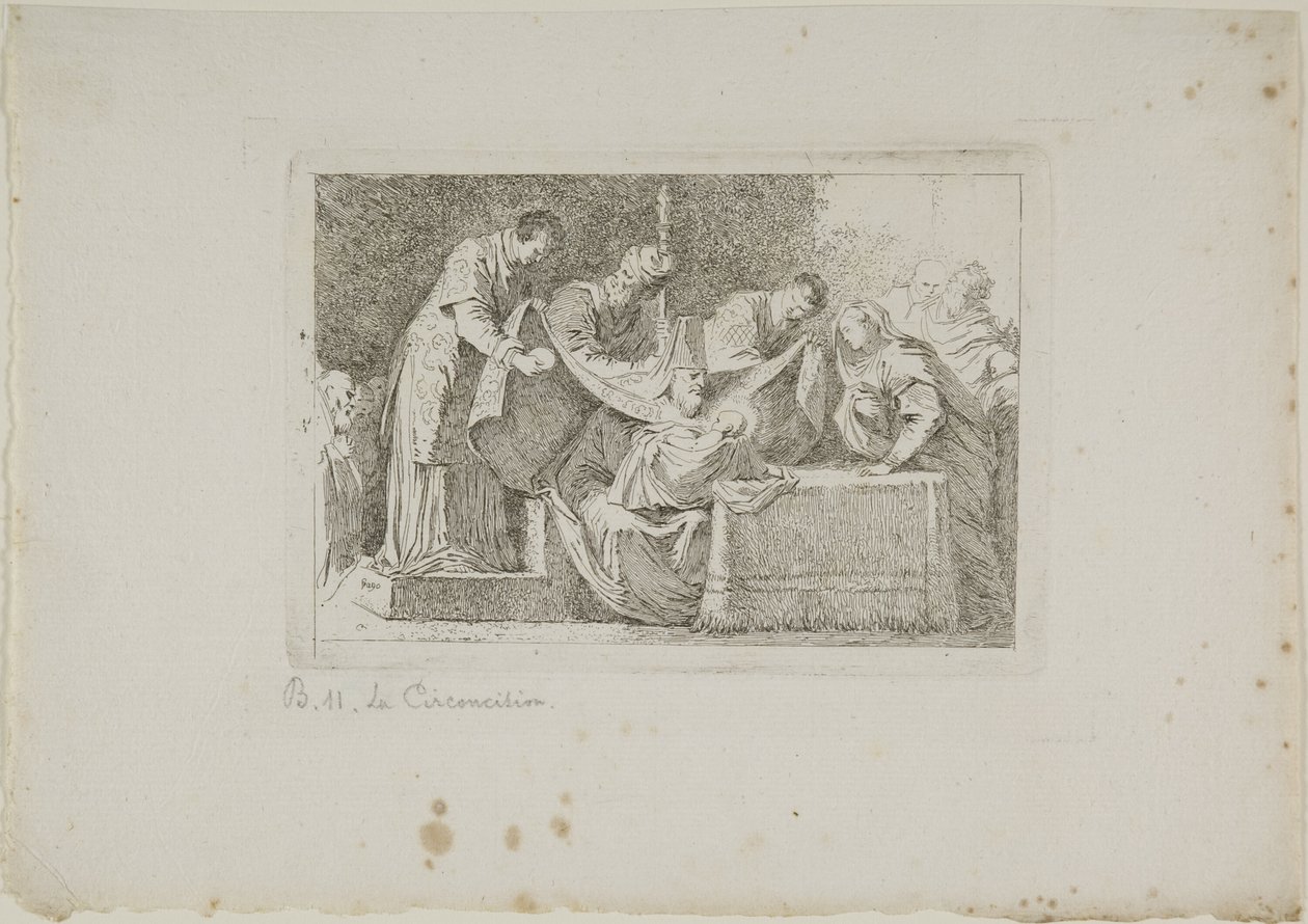 Körülmetélés alkotó: Jean Honore Fragonard
