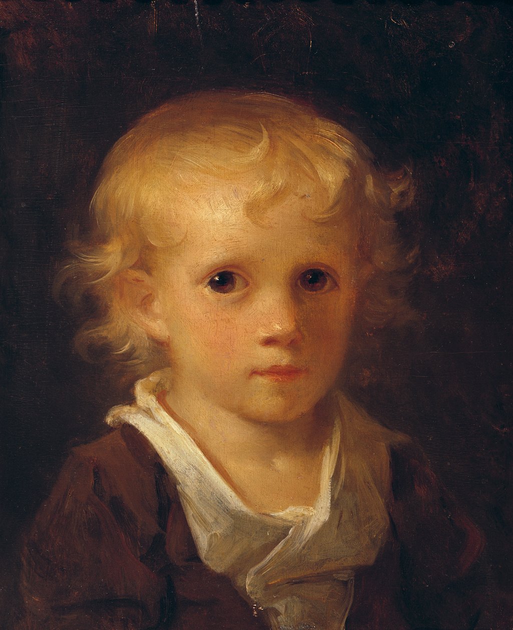 Egy gyermek portréja alkotó: Jean Honore Fragonard