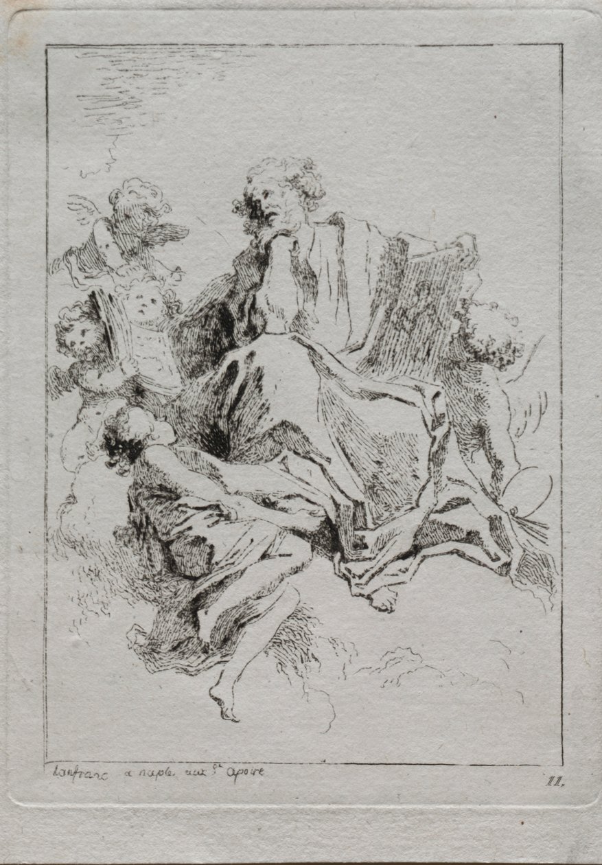 Szent Lukács alkotó: Jean Honore Fragonard