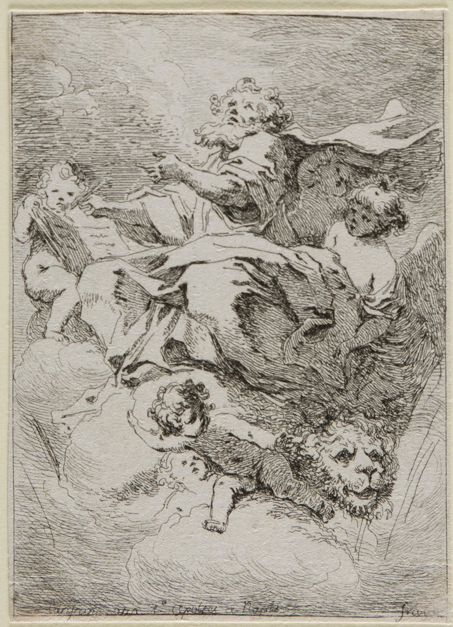 Szent Márk alkotó: Jean Honore Fragonard
