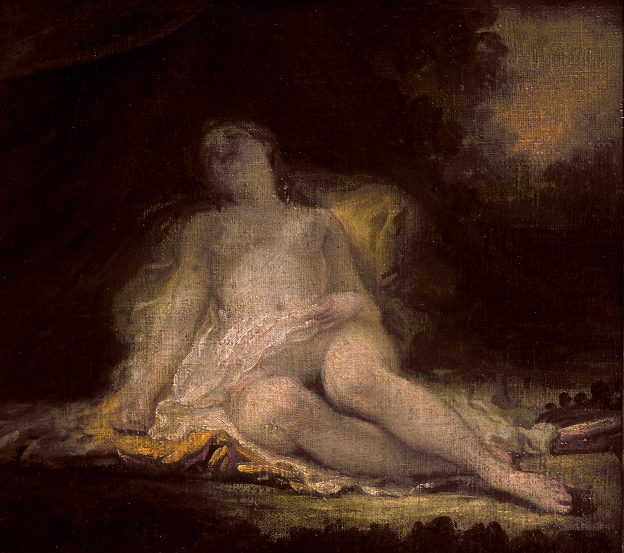 Alvó Bacchante alkotó: Jean Honore Fragonard