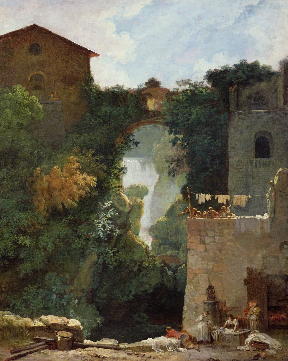 Tivoli vízesése alkotó: Jean Honore Fragonard