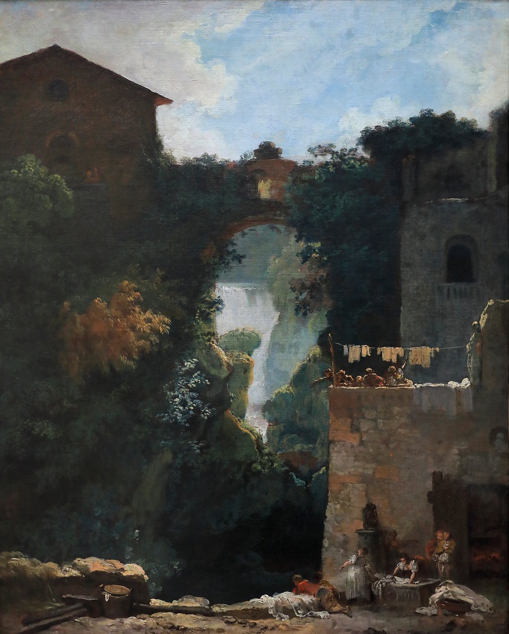 Tivoli vízesése alkotó: Jean Honore Fragonard