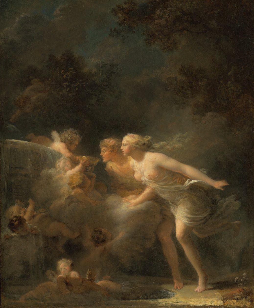 A szerelem kútja alkotó: Jean Honore Fragonard