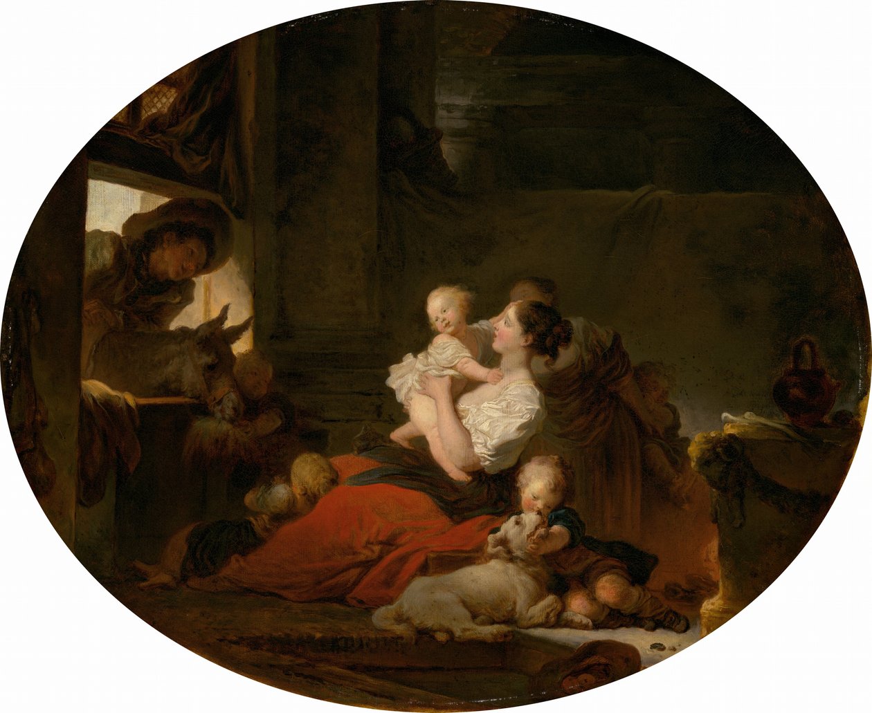 A boldog család alkotó: Jean Honore Fragonard