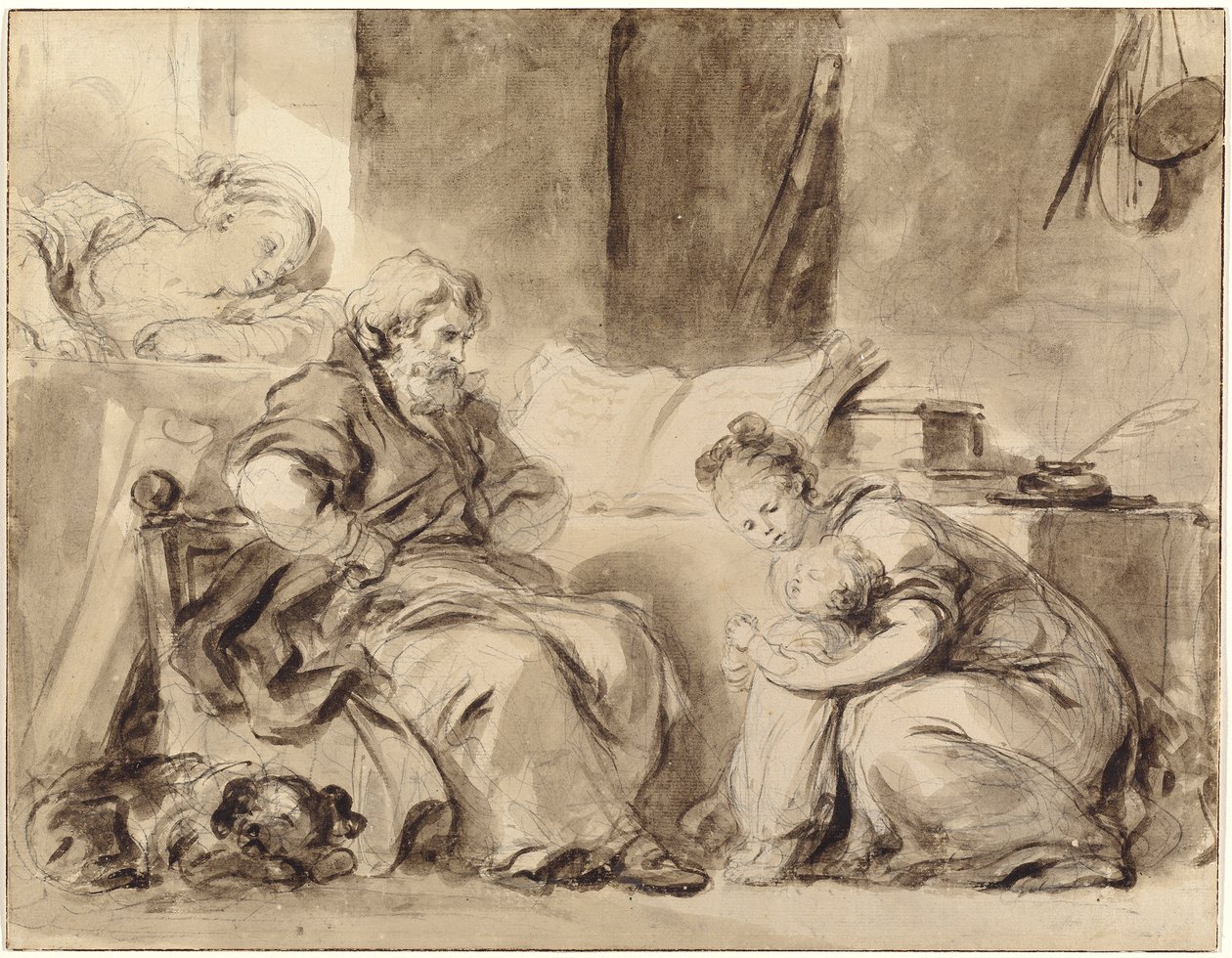 Ismeretlen kép alkotó: Jean Honore Fragonard