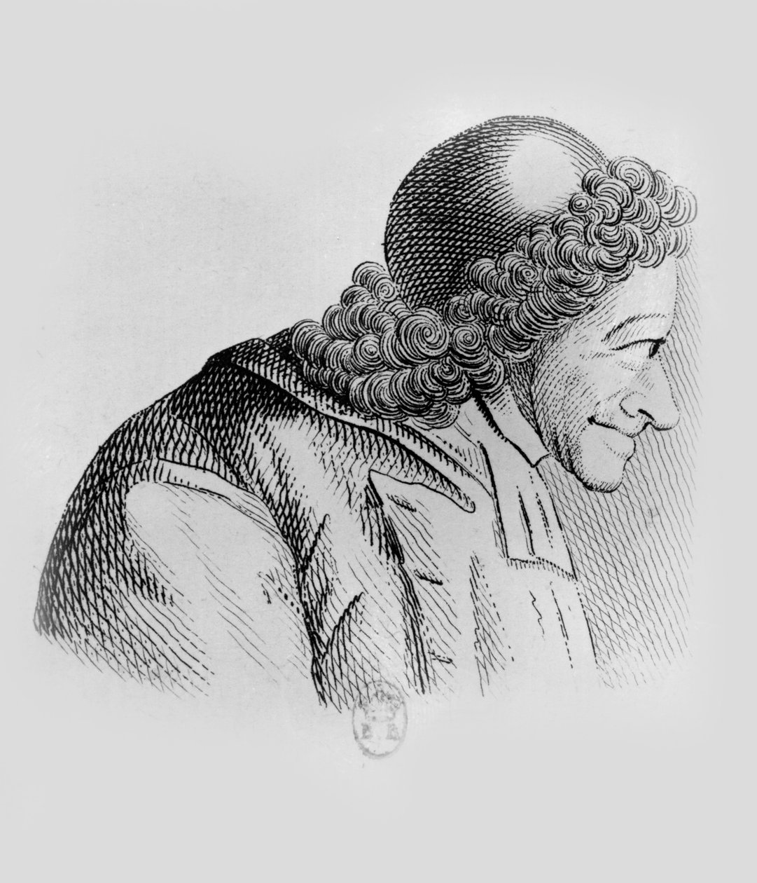Voltaire portréja alkotó: Jean Huber