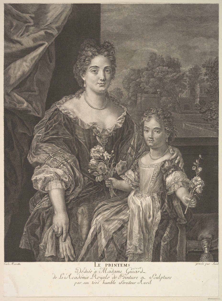 A tavasz, 1760-1831. alkotó: Jean Jacques Avril