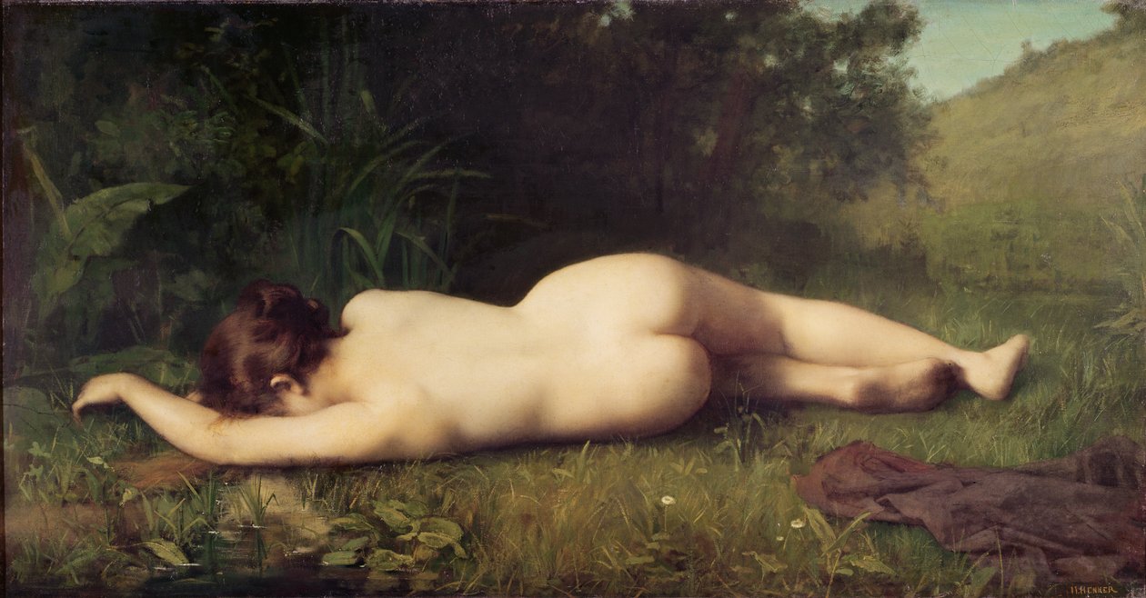 A Byblis forrássá változik alkotó: Jean Jacques Henner