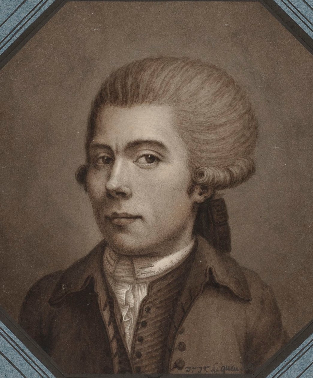Önarckép, 1786. alkotó: Jean Jacques Lequeu