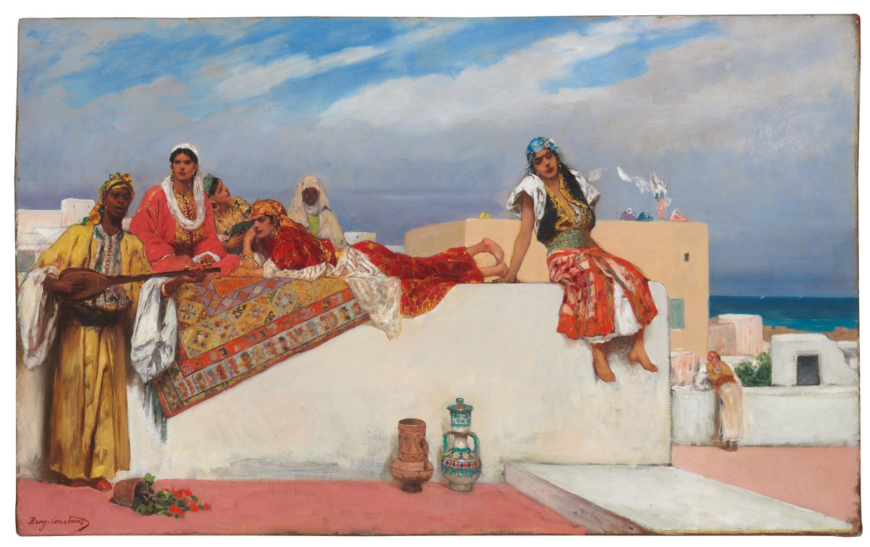 Egy délutáni idill alkotó: Jean Joseph Benjamin Constant