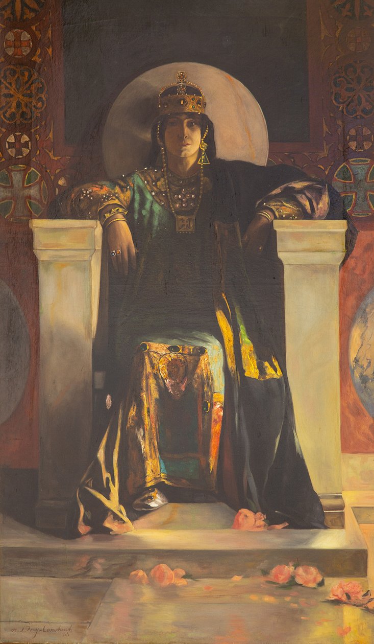Theodora császárné, 1887 körül. alkotó: Jean Joseph Benjamin Constant