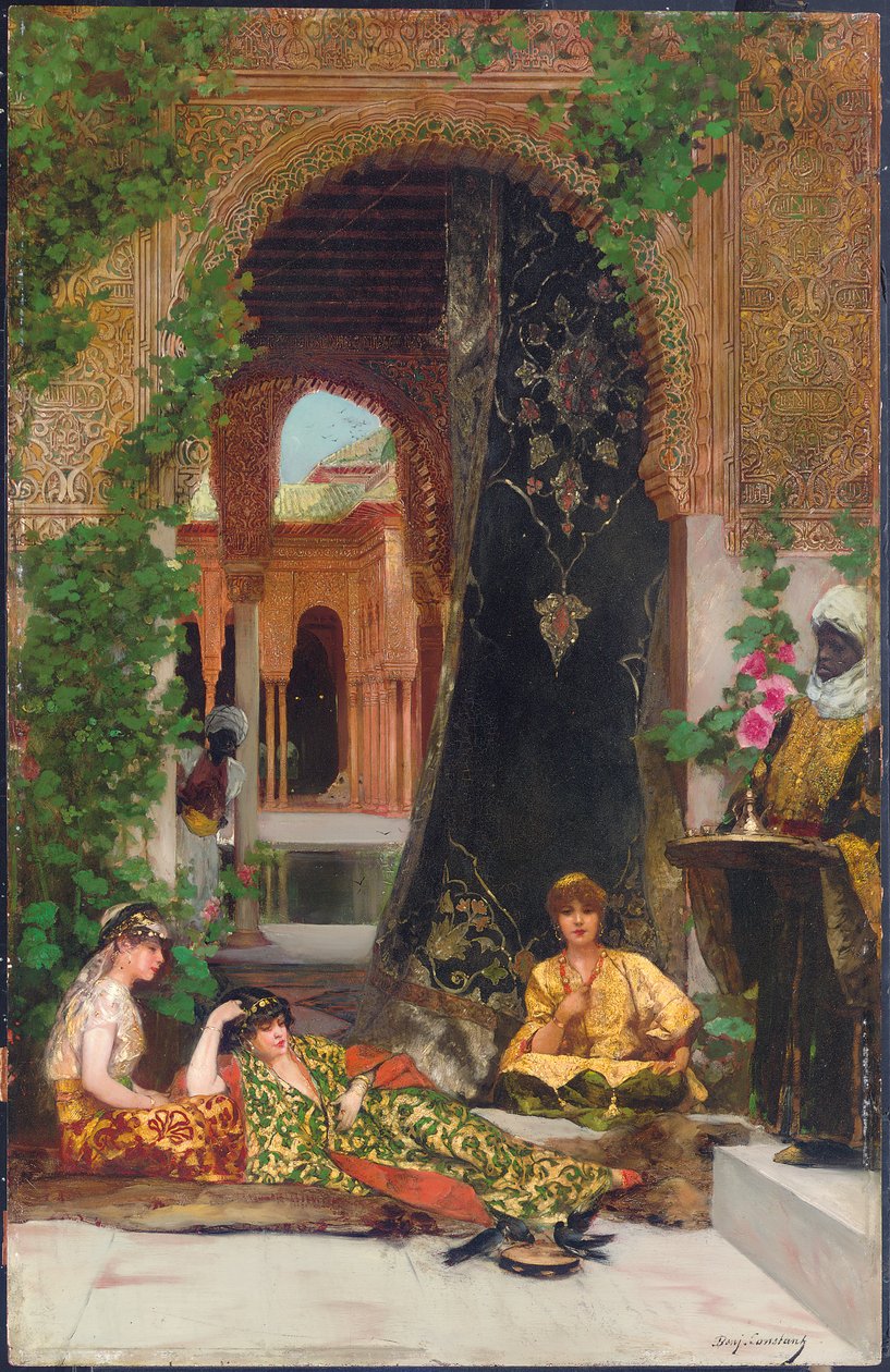 Hárem nők alkotó: Jean Joseph Benjamin Constant