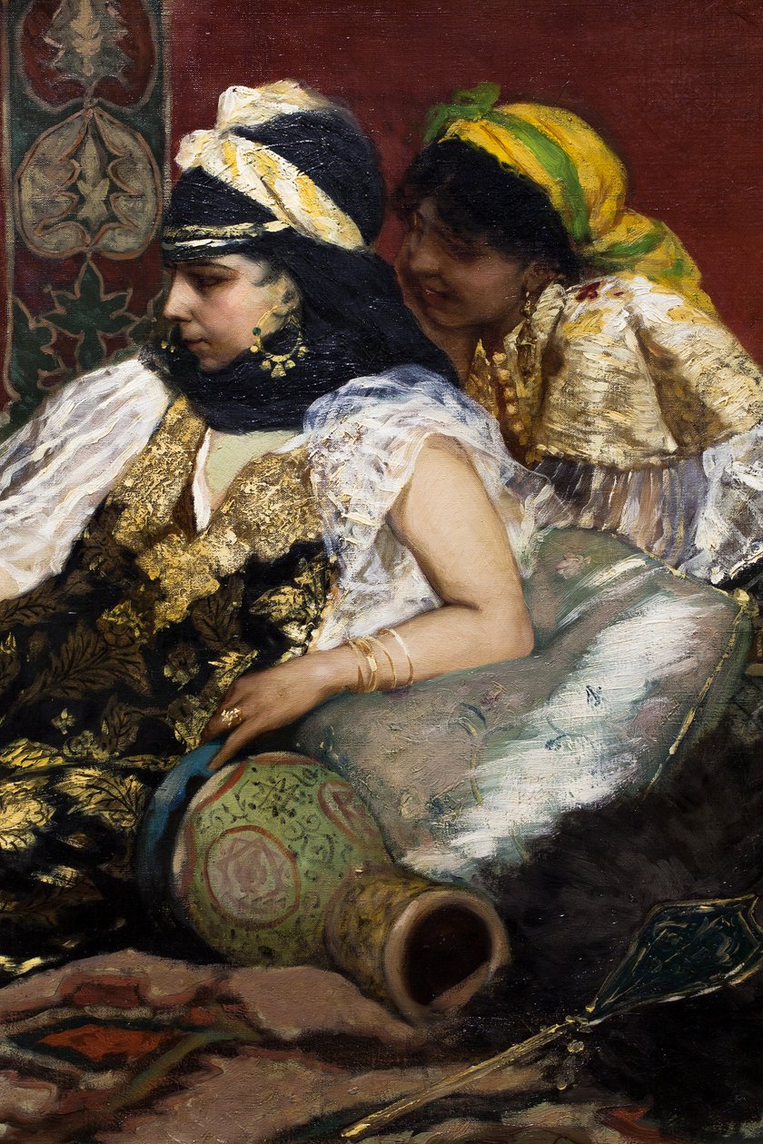 A rózsaszín flamingó (részlet) alkotó: Jean Joseph Benjamin Constant