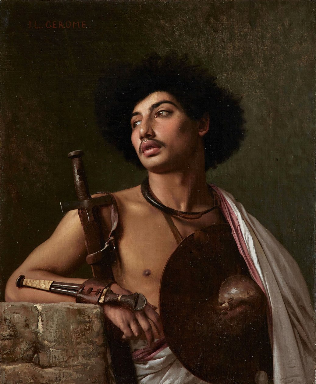 Egy Bischari harcos alkotó: Jean Leon Gerome