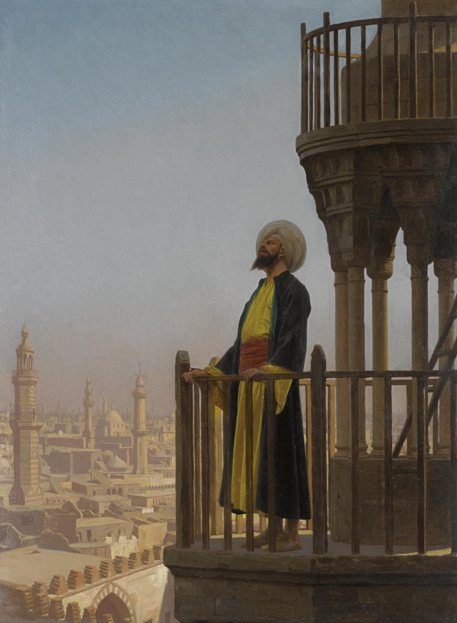 Egy müezzin alkotó: Jean Leon Gerome
